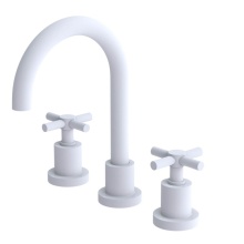 Rubinet 1AGLCMWMW - Widespread Lav Set W/Lasalle Spout (Less Drain)
