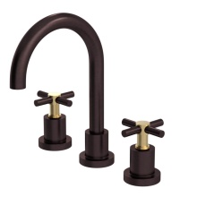 Rubinet 1AGLCOBNB - Widespread Lav Set W/Lasalle Spout (Less Drain)