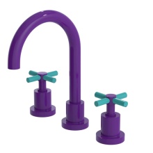 Rubinet 1AGLCPHAQ - Widespread Lav Set W/Lasalle Spout (Less Drain)