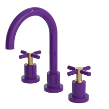 Rubinet 1AGLCPHNB - Widespread Lav Set W/Lasalle Spout (Less Drain)