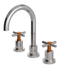 Rubinet 1AGLCPNACM - Widespread Lav Set W/Lasalle Spout (Less Drain)