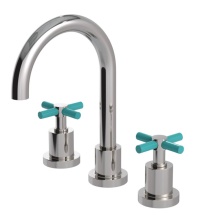 Rubinet 1AGLCPNAQ - Widespread Lav Set W/Lasalle Spout (Less Drain)