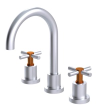 Rubinet 1AGLCSCACM - Widespread Lav Set W/Lasalle Spout (Less Drain)