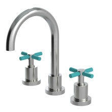 Rubinet 1AGLCSNAQ - Widespread Lav Set W/Lasalle Spout (Less Drain)