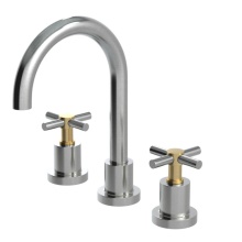 Rubinet 1AGLCSNNB - Widespread Lav Set W/Lasalle Spout (Less Drain)