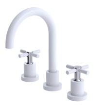 Rubinet 1AGLCWHCH - Widespread Lav Set W/Lasalle Spout (Less Drain)