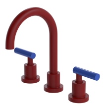 Rubinet 1AGLLMRBJ - Widespread Lav. Set. (less drain)