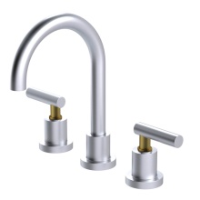 Rubinet 1AGLLSCABM - Widespread Lav. Set. (less drain)