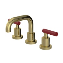 Rubinet 1AGNLBBMR - Widespread Lav. Set. (less drain)