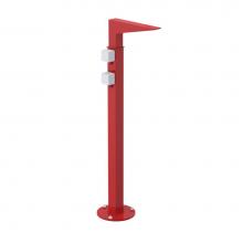 Rubinet 3FRSQRDMW - Floor Mount Tub Filler