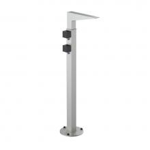 Rubinet 3FRSQSNMB - Floor Mount Tub Filler