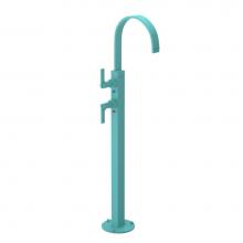 Rubinet 3FRTLAQAQ - Floor Mount Tub Filler