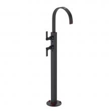 Rubinet 3FRTLMBMR - Floor Mount Tub Filler