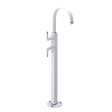 Rubinet 3FRTLMWPH - Floor Mount Tub Filler