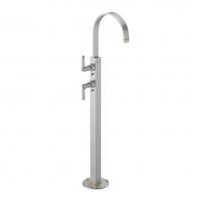 Rubinet 3FRTLSNSB - Floor Mount Tub Filler