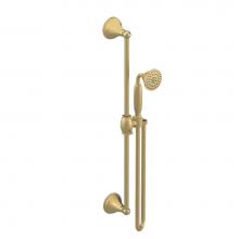 Rubinet 4GET0SBBB - Adjustable Slide Bar With Hand Held Shower Assembly