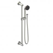 Rubinet 4GGN3SNOB - Adjustable Slide Bar With Hand Held Shower Assembly 3 Function