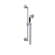 Rubinet 4GHX0CHBK - Adjustable Slide Bar With Hand Held Shower Assembly