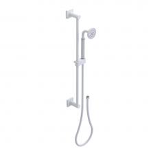 Rubinet 4GLA0MWCH - Adjustable Slide Bar With Hand Held Shower Assembly