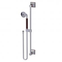 Rubinet 4GMQ0CHBD - Adjustable Slide Bar With Hand Held Shower Assembly