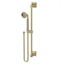Rubinet 4GMQ0GDGD - Adjustable Slide Bar With Hand Held Shower Assembly