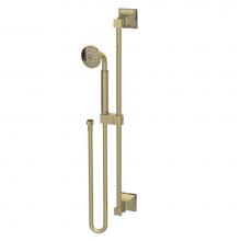 Rubinet 4GMQ0GDPN - Adjustable Slide Bar With Hand Held Shower Assembly