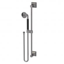 Rubinet 4GMQ0PNMB - Adjustable Slide Bar With Hand Held Shower Assembly