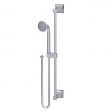 Rubinet 4GMQ0SCCH - Adjustable Slide Bar With Hand Held Shower Assembly