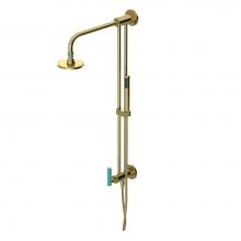 Rubinet 4UGN2BBAQ - Bar With Inlet At Shower Head. Includes Lasalle Shower Head, 12'' Shower Arm, 30'&a