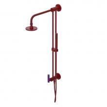 Rubinet 4UGN2MRPH - Bar With Inlet At Shower Head. Includes Lasalle Shower Head, 12'' Shower Arm, 30'&a