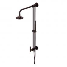 Rubinet 4UGN2OBNB - Bar With Inlet At Shower Head. Includes Lasalle Shower Head, 12'' Shower Arm, 30'&a