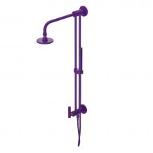 Rubinet 4UGN2PHABM - Bar With Inlet At Shower Head. Includes Lasalle Shower Head, 12'' Shower Arm, 30'&a