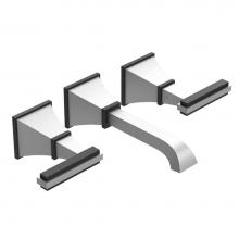 Rubinet T1GMQLABMOB - Wall Mount Lav Set (Less Drain) Trim Only