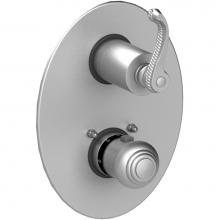 Rubinet T2QETLGDGD - Temperature Control Valve With Stops & Two Way Diverter With Shut-Off Trim Only