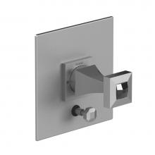 Rubinet T2YICQCHCH - Pressure Balance Shower Valve With Stops & Two Way Diverter Trim Only