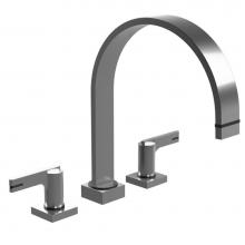 Rubinet T5ARTLBKCH - Roman Tub Filler Trim Only