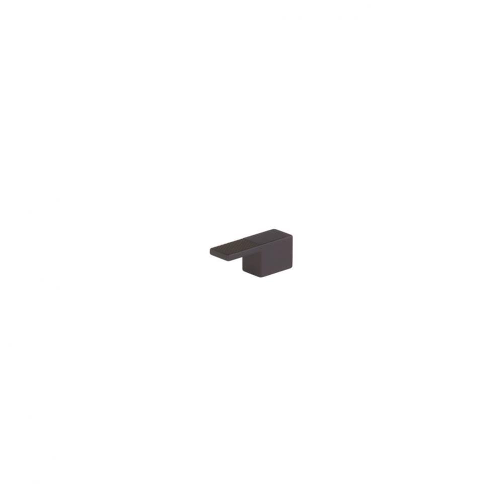 Urbano, Finger Pull, Matte Black, 5/8'' cc