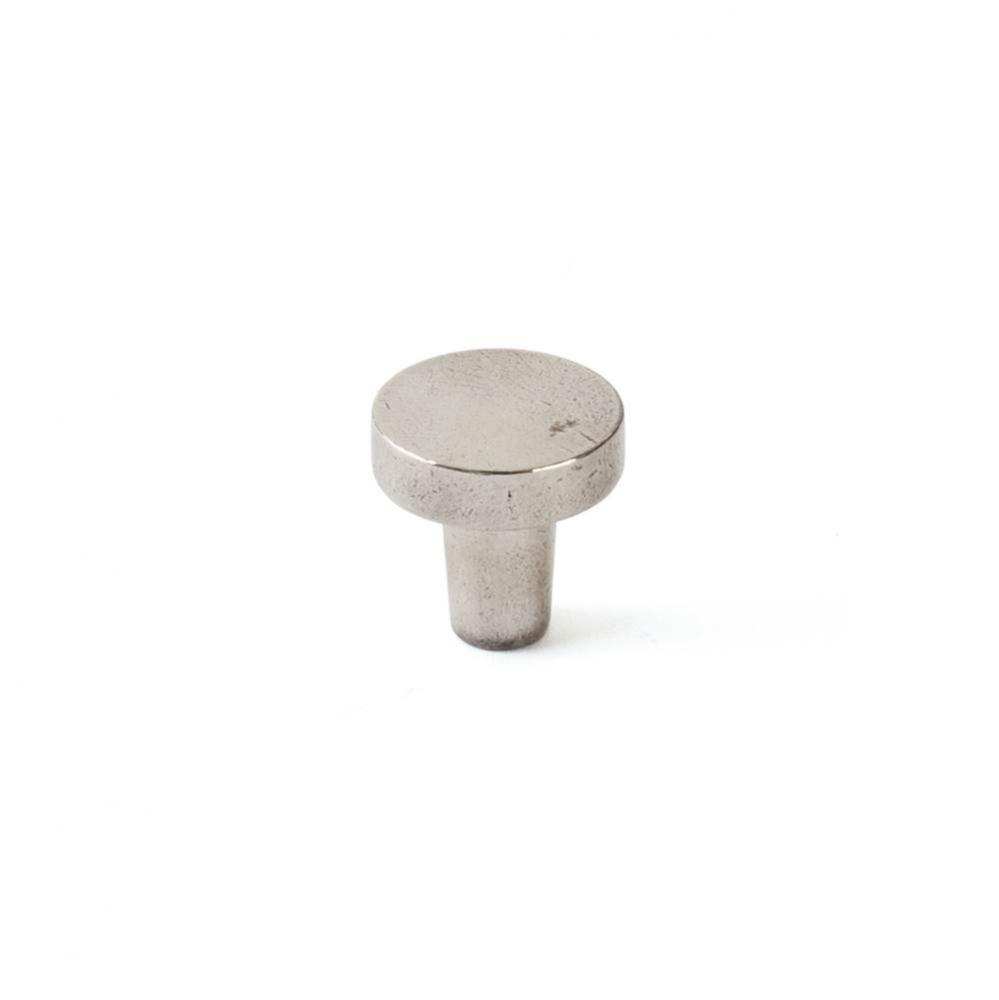 Turno, Round Knob, Polished White Bronze, 1-1/4'' dia