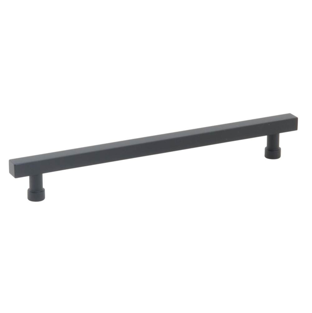 NOHO, Cabinet Pull, Square, 8'' cc, Matte Black