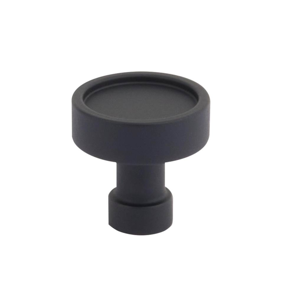 NOHO, Cabinet Knob, Round, Matte Black