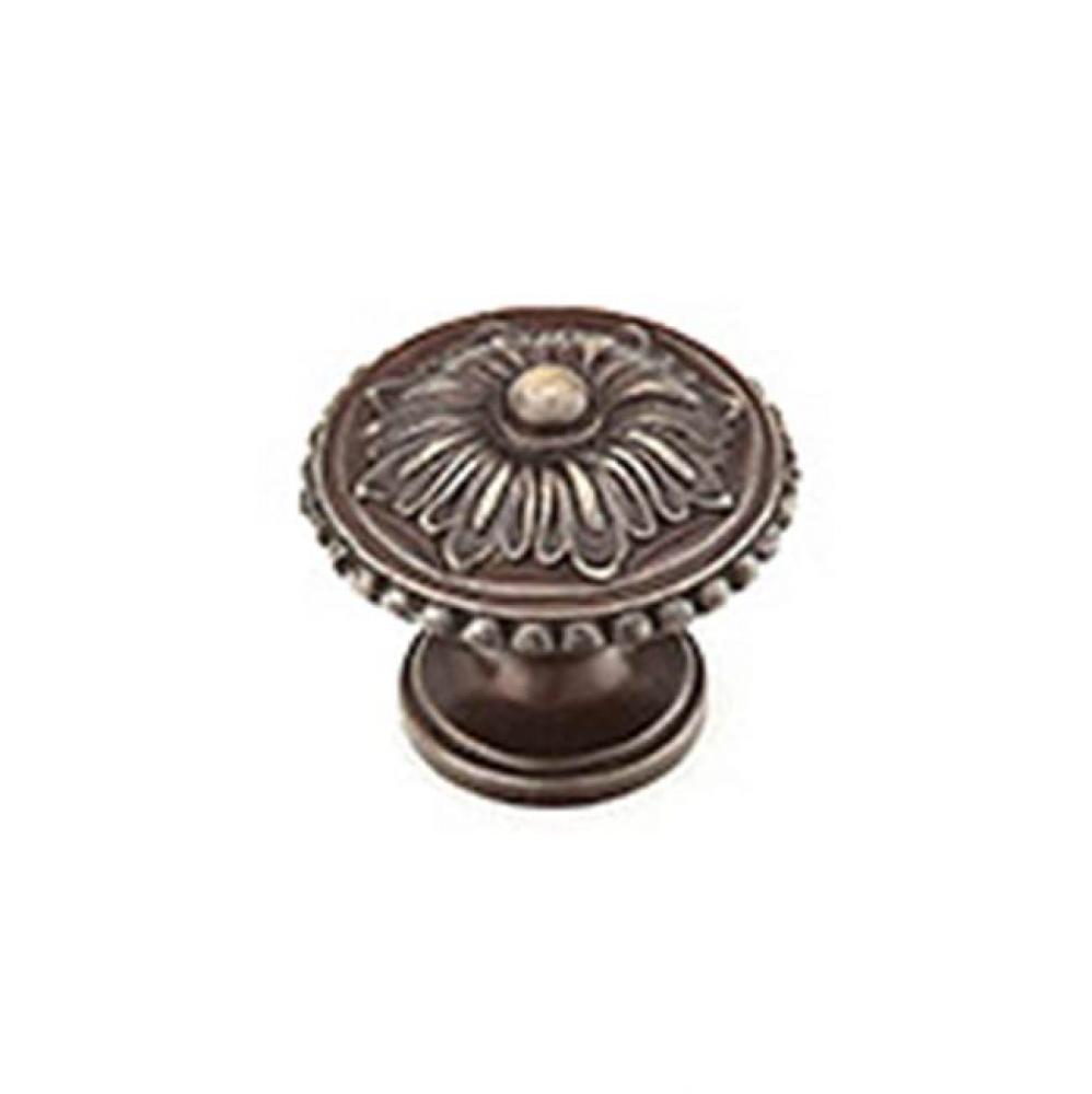 Knob, Dark Antique Bronze, 1-1/4'' dia