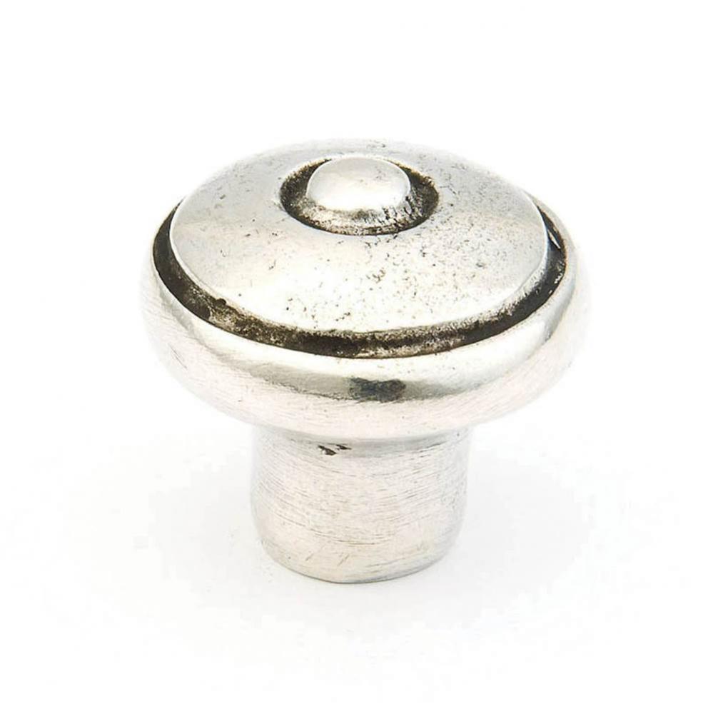 Knob, Round, Natural, 1-3/8'' dia