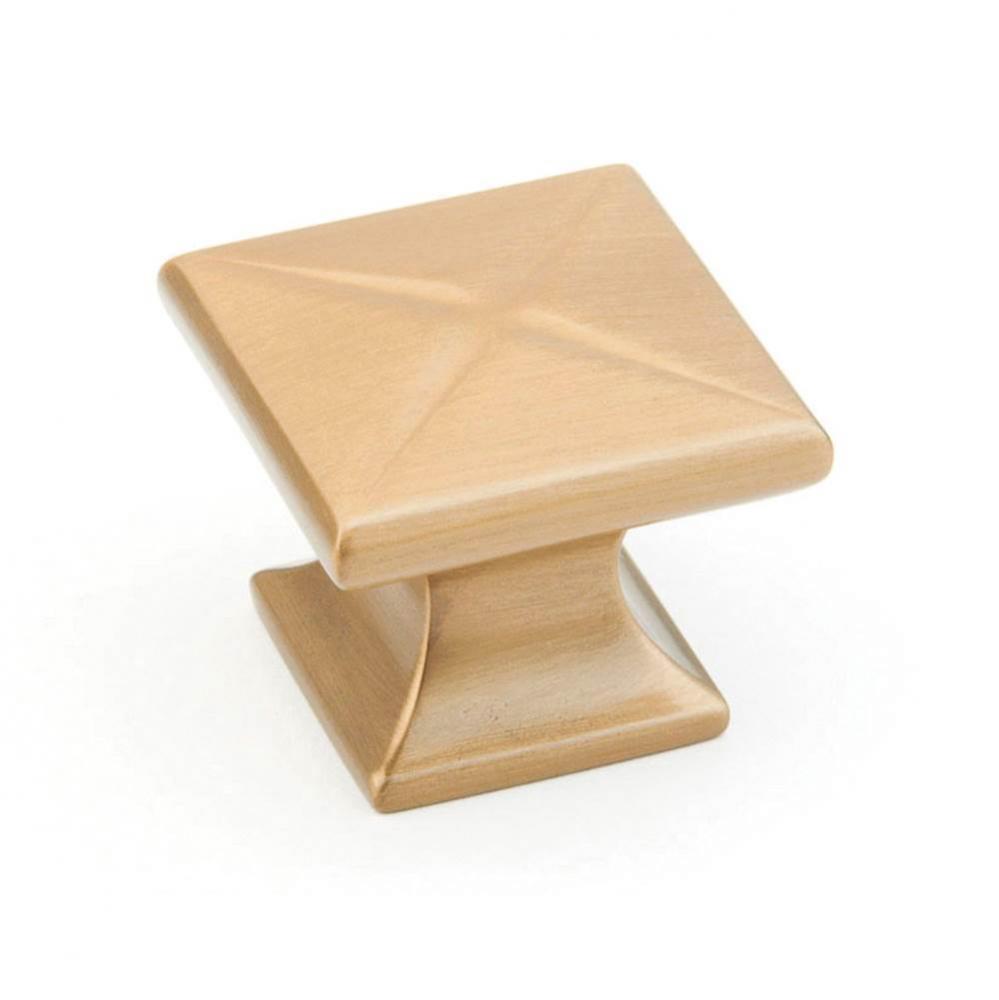 Knob, Brushed Bronze, 1-3/8'' dia