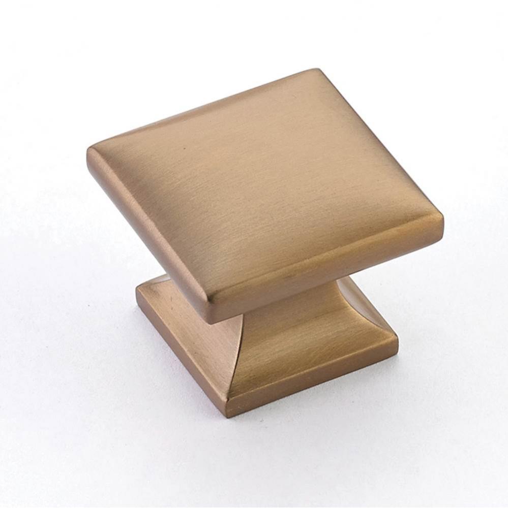 Knob, Brushed Bronze, 1-3/8'' dia