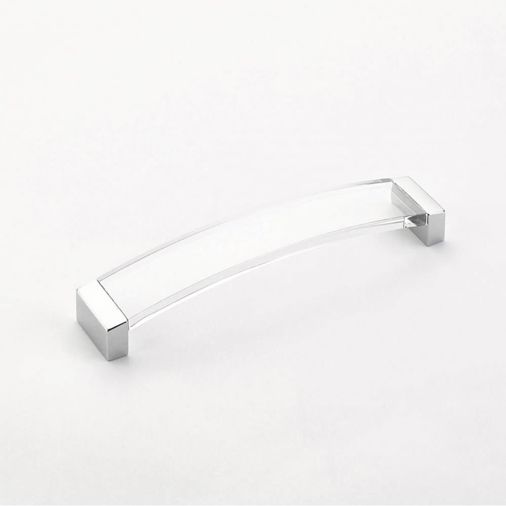 Pull, Arched, Polished Chrome, 160 mm cc