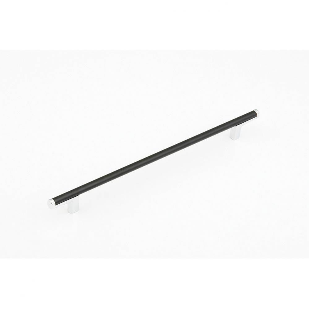 Pull, Matte Black/Polished Chrome 320 mm cc