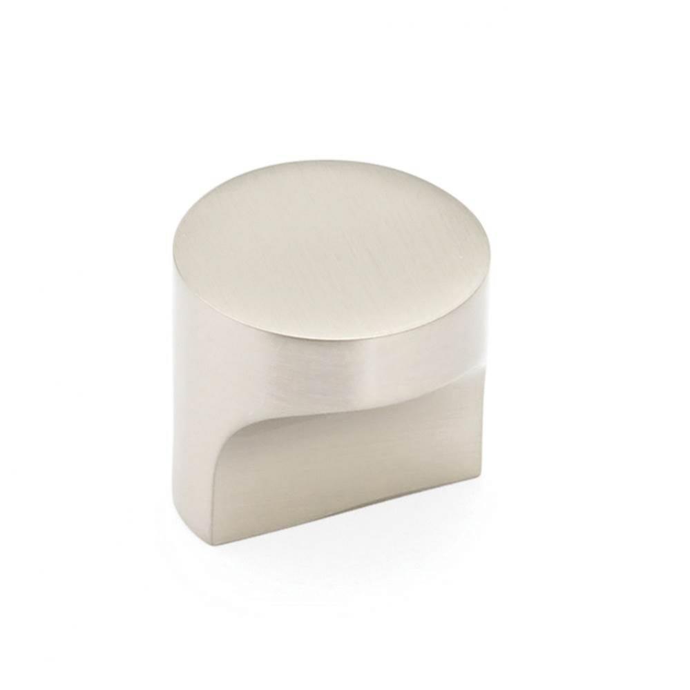 Round T-Knob, Satin Nickel, 1-1/4''