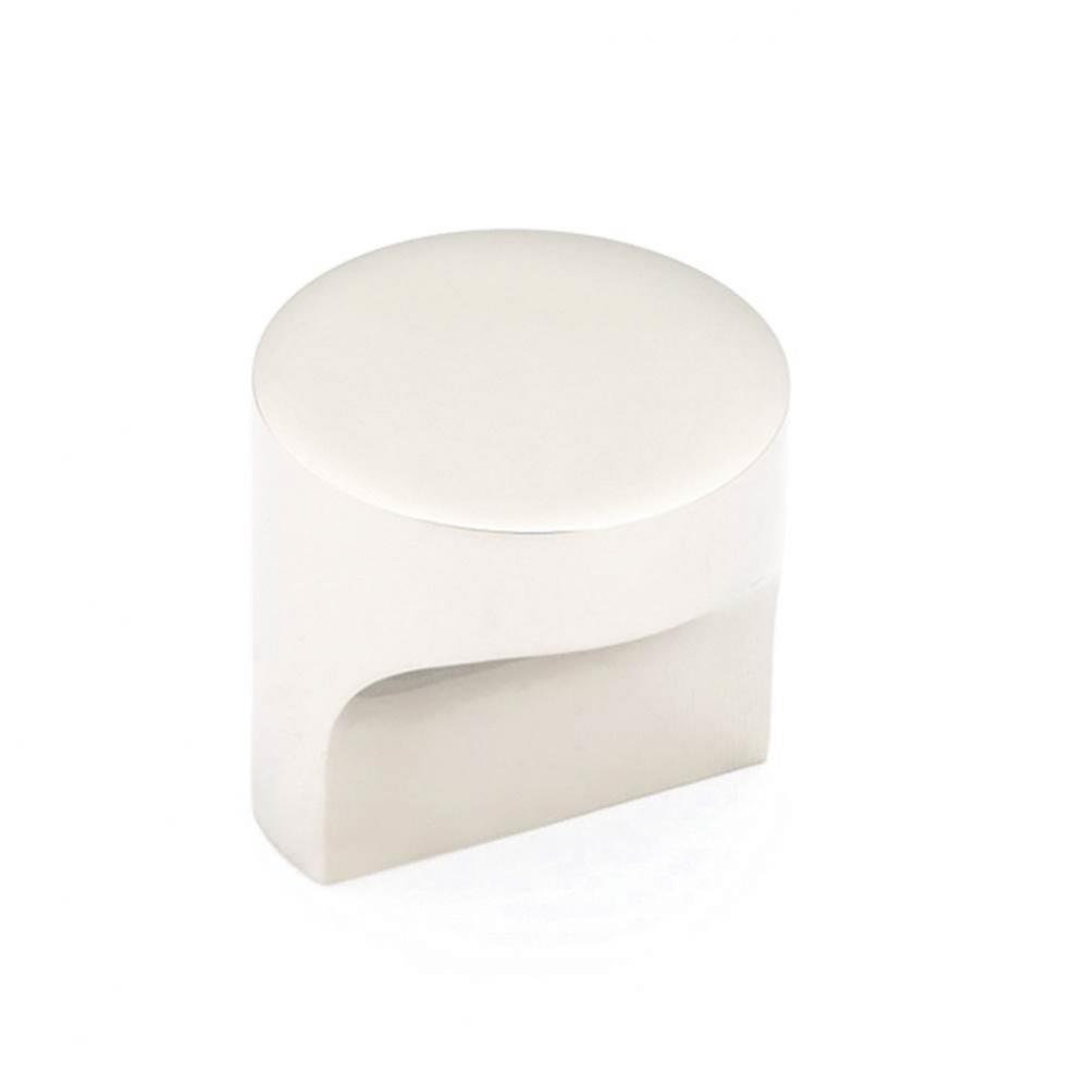 Round T-Knob, Polished Nickel, 1-1/4''