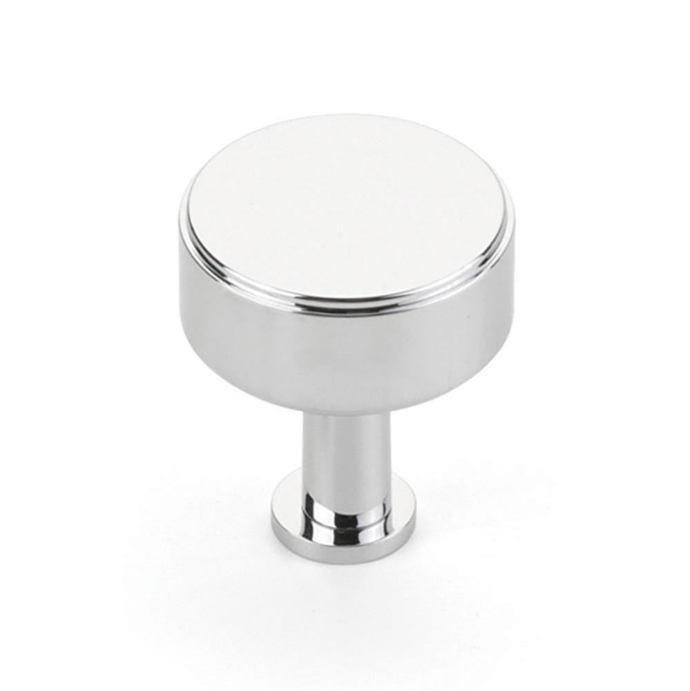 Pub House, Knob, Polished Chrome, 1-1/4'' cc