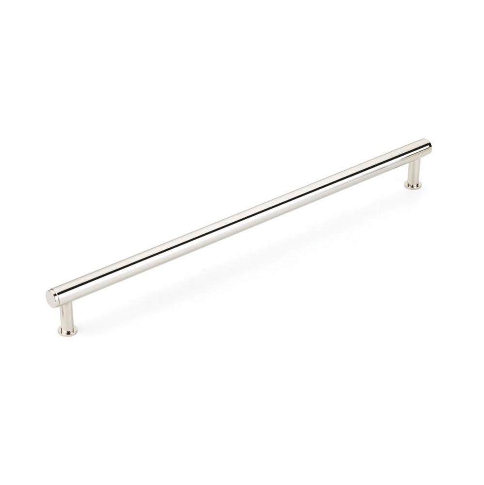 Pub House, Appliance Pull, Polished Nickel, 18'' cc